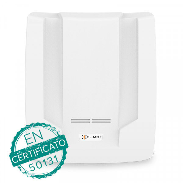 ELMO PREGIO1000PL Centrale ibrida cablata/wireless a 48 ingressi in contenitore plastico compatibilir MDWIFIH