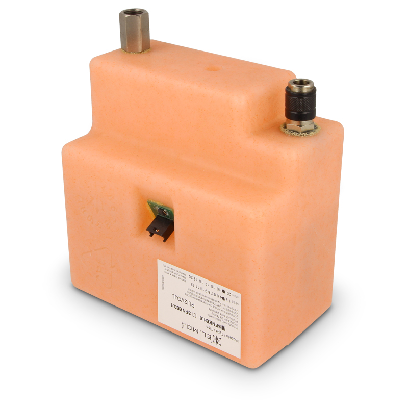 ELMO SFNEB1.6 Serbatoio fluido 1,6 litri per sistemi nebbiogeni NEBULA24 e NEBULA39 SNNEB0001600