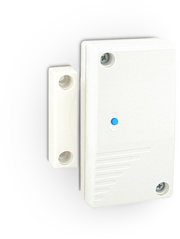 ELMO VOLANSC Trasmettitore perimetrale wireless compatto dotato di magnete con sensore piezo a bordo