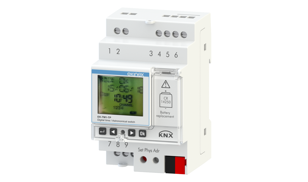 EKINEX Interruttore orario/astronomico digitale