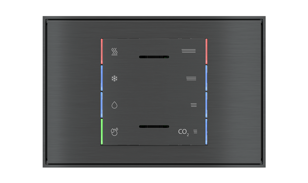 EKINEX Multisensore T - U.R. - CO2 eq. per scatola rettangolare