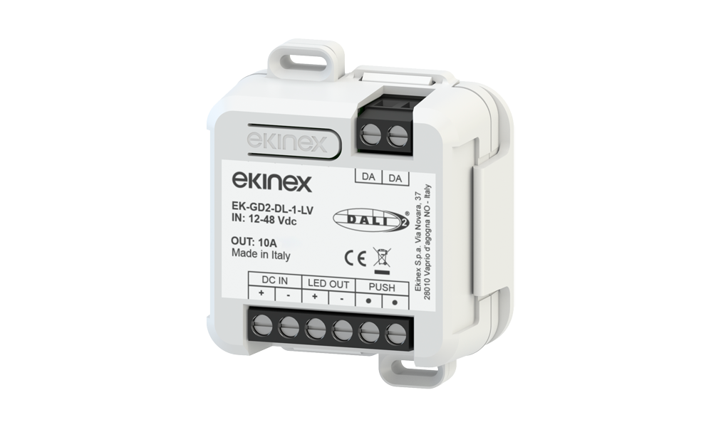 EKINEX Dimmer DALI 12/48 Vdc 1 canale
