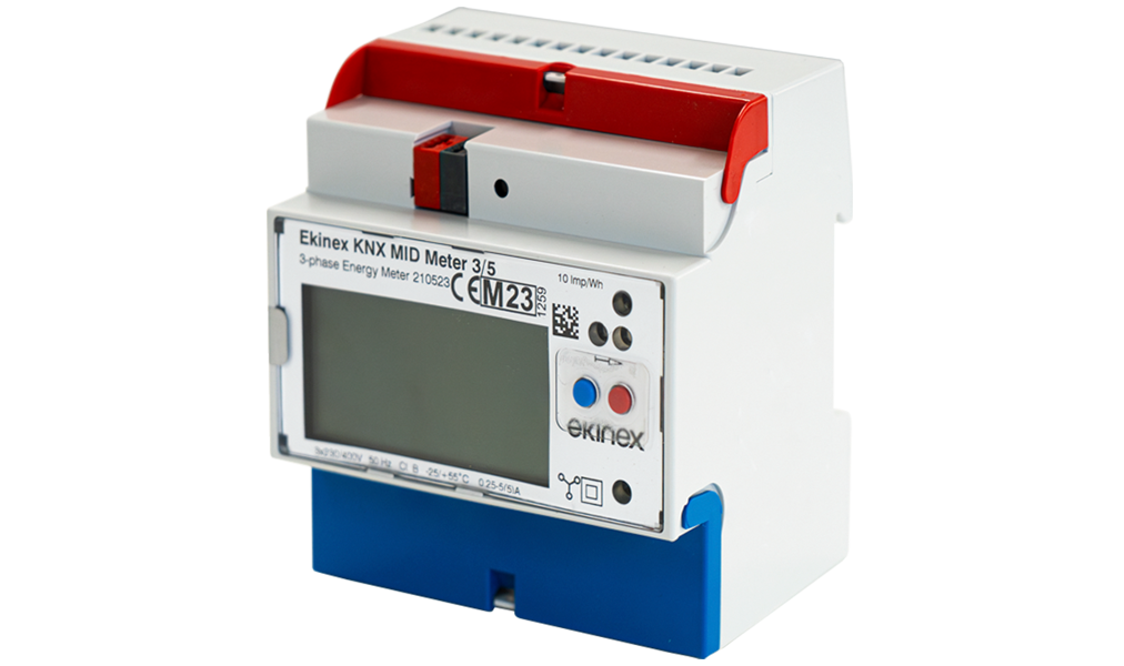 EKINEX Contatore di elettricità MID trifase 5A