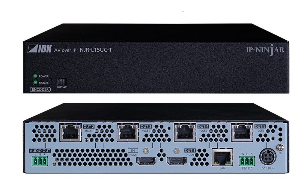 IDKAV IDK NJR-L15UC-T Trasmettitore SDVoE 1In HDMI 4K, 4Out CAT + 1 HDMI