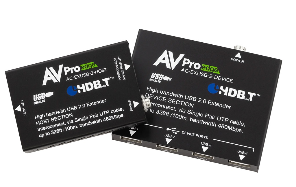 AVPro Edge AC-EXUSB-2-KIT Kit di estensione USB 2.0 480 Mbps 100 m