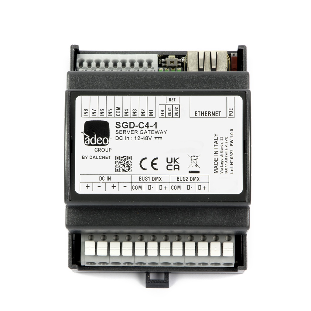 ADEO CONTROL SGD-C4-1 Gateway DMX