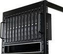 AVPro Edge AC-MXNET-10G-HDRACK Piastra rack per ricevitori/trasmettitori SDVoE AV over IP nero