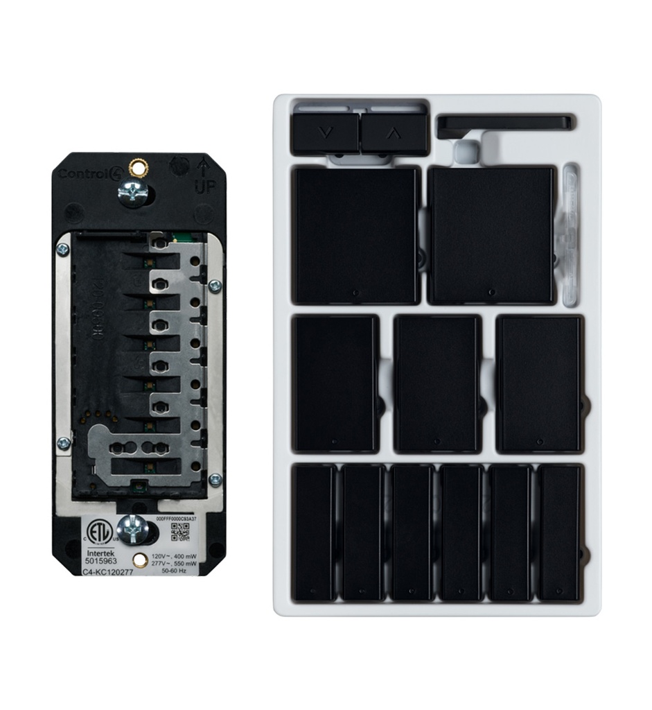 CONTROL4 C4-KC240-C-MB Tastiera configurabile ZigBee Contemp. Mid. Bl