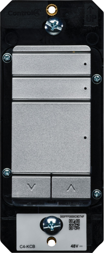 CONTROL4 C4-KCB-C-AU Tastiera configurabile RS-485 Contemp. Alum.