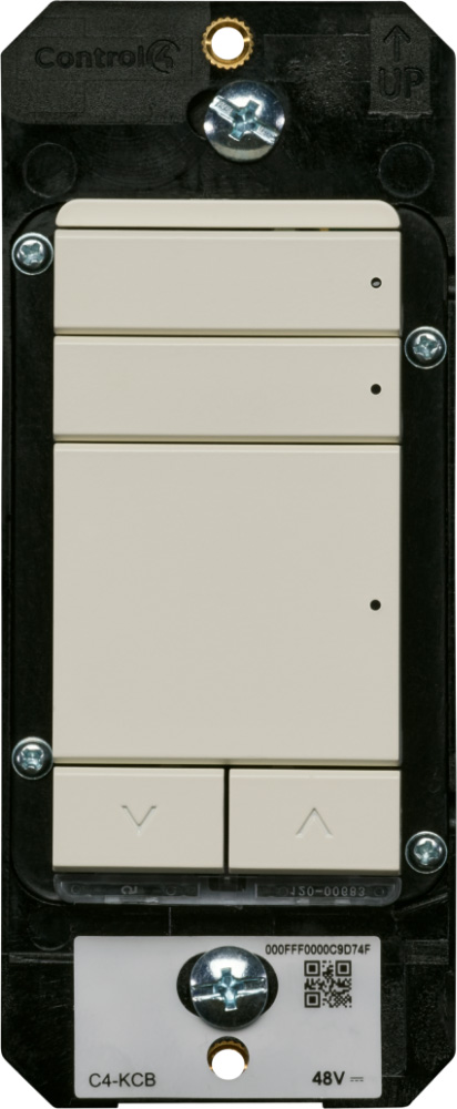 CONTROL4 C4-KCB-C-BI Tastiera configurabile RS-485 Contemp. Biscuit