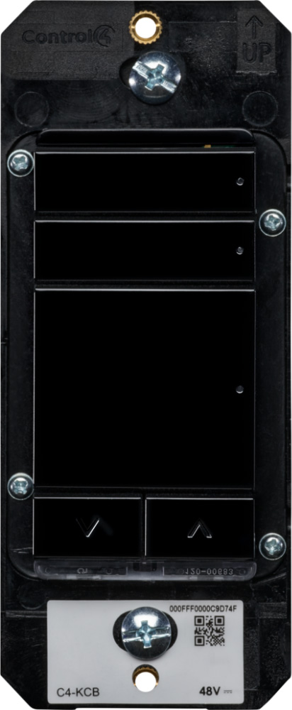 CONTROL4 C4-KCB-C-BL Tastiera configurabile RS-485 Contemp. Black