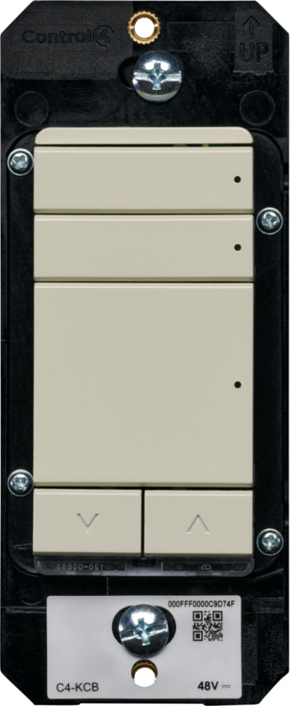 CONTROL4 C4-KCB-C-LA Tastiera configurabile RS-485 Contemp. Almond