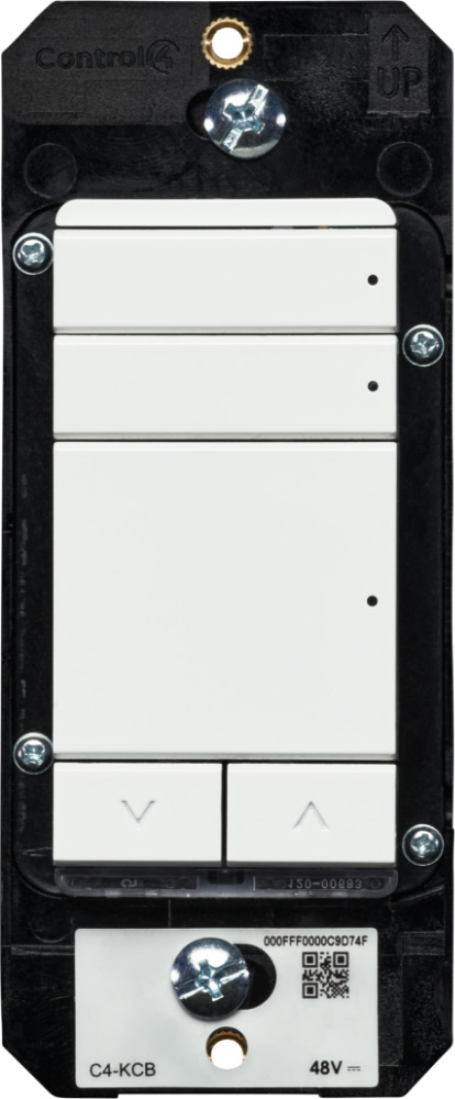 CONTROL4 C4-KCB-C-WH Tastiera configurabile RS-485 Contemp. White