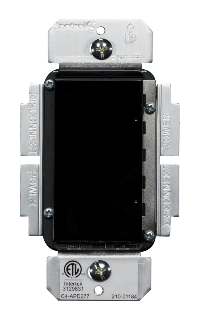 CONTROL4 C4-APD240-C-BL Dimmer controllo di fase ZigBee Contemp. Black