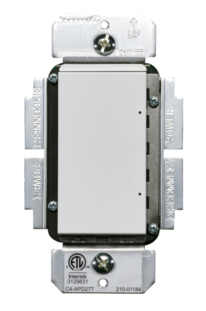 CONTROL4 C4-APD240-C-SW Dimmer controllo di fase ZigBee Contemp. Snow Wh