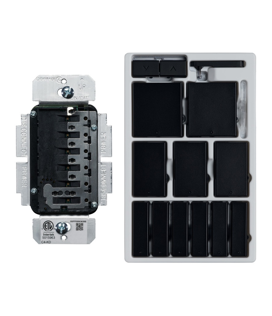 CONTROL4 C4-KD240-C-MB Dimmer configurabile ZigBee Contemp. Mid. Bl