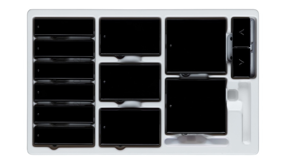 CONTROL4 C4-CKSK-C-BL Kit pulsanti tastiere Square Contemp. Black