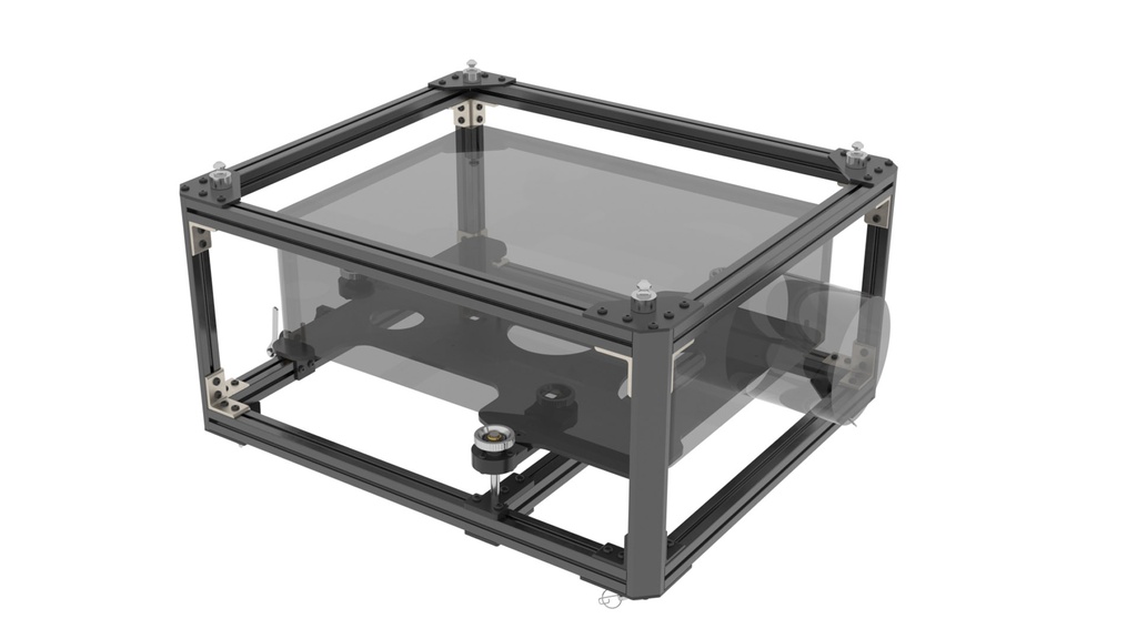 EUROMET 22302 UNIKA Gabbia con microregolazioni per Panasonic 3DLP