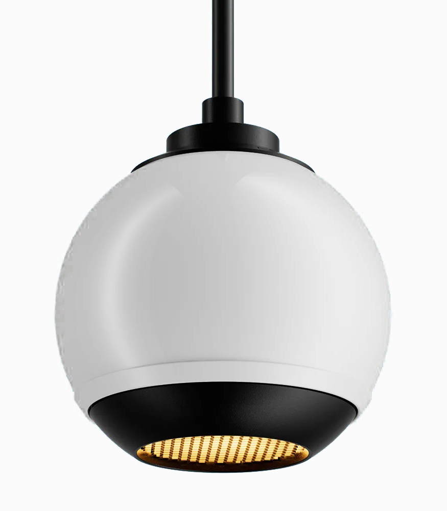 GALLO ACOUSTICS GM1GWLIGHT Faretto stile Micro a goccia Bianco Lucido