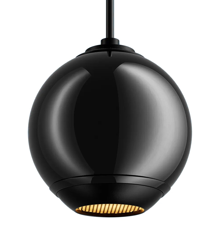 GALLO ACOUSTICS GA1GBLIGHT Faretto stile A'Diva a goccia Nero Lucido