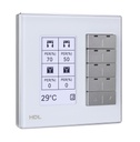 HDL M/DLP04.1-A2-46-US-WH Modern Smart Panel KNX DLP US bianco
