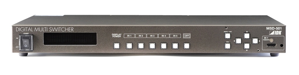 IDKAV IDK MSD-501 Switcher 1 scaler seamless/5 IN/1 OUT