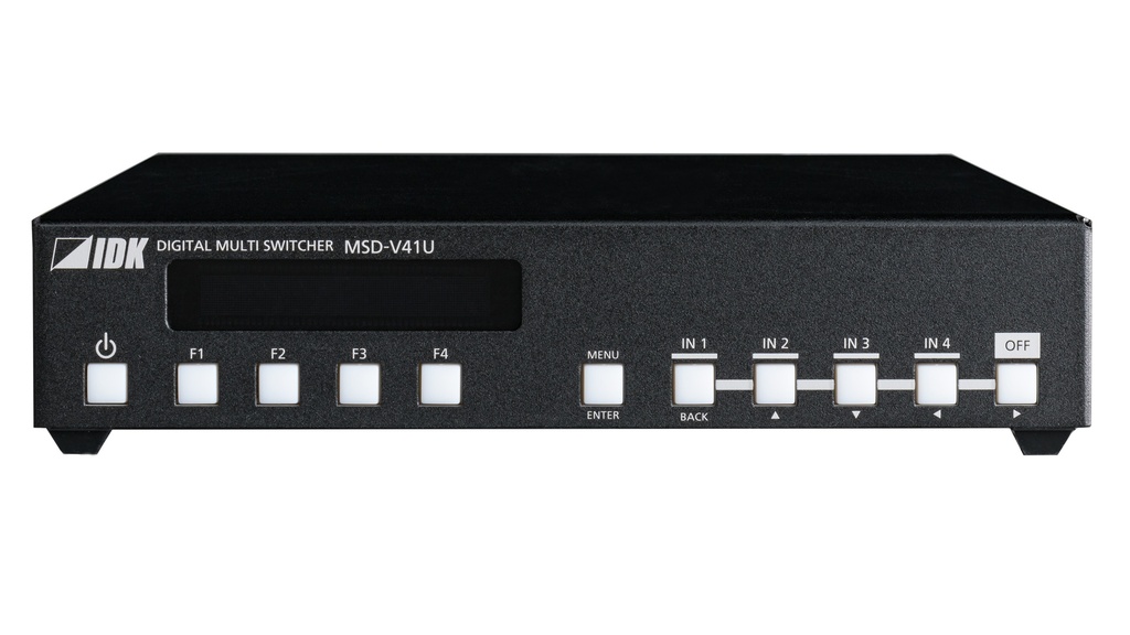 IDKAV IDK MSD-V41UT Switcher 1 scaler seamless 4K, 4IN/1OUT HDMI+HDBT