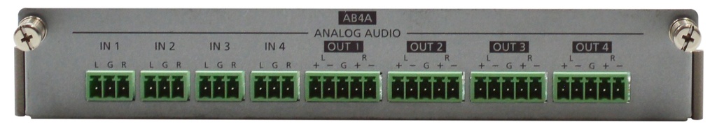 IDKAV IDK FDX-SAB4A Scheda audio stereo analogica 4IN e 4OUT