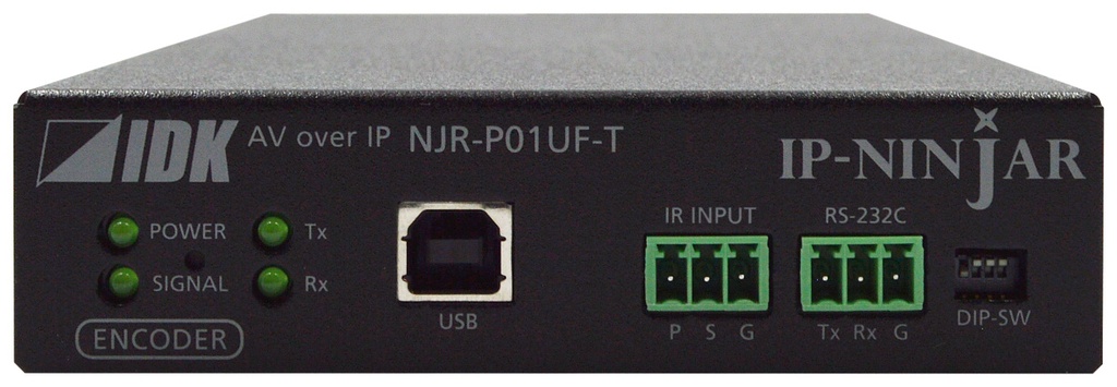 IDKAV IDK NJR-P01UF-T Trasmettitore IP F.O. 10 GbE/USB/HDMI 4K@60 4:4:4