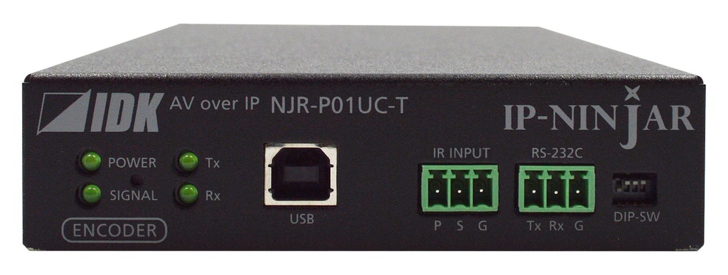 IDKAV IDK NJR-P01UC-T Trasmettitore IP CAT 10 GbE/USB/HDMI 4K@60 4:4:4