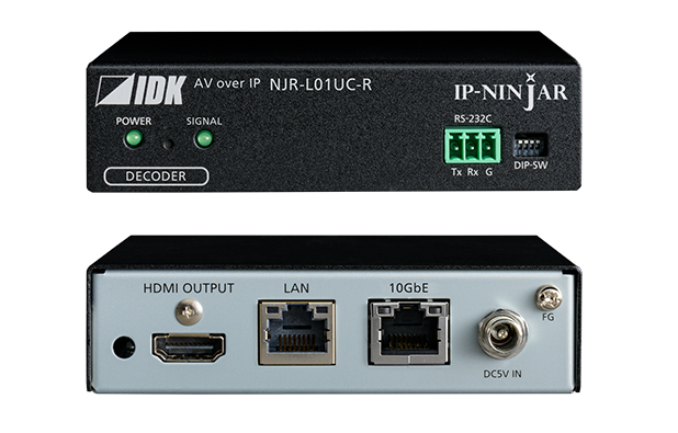 IDKAV IDK NJR-L01UC-R Ricevitore SDVoE CAT 10 GbE/HDMI4K@60 4:4:4