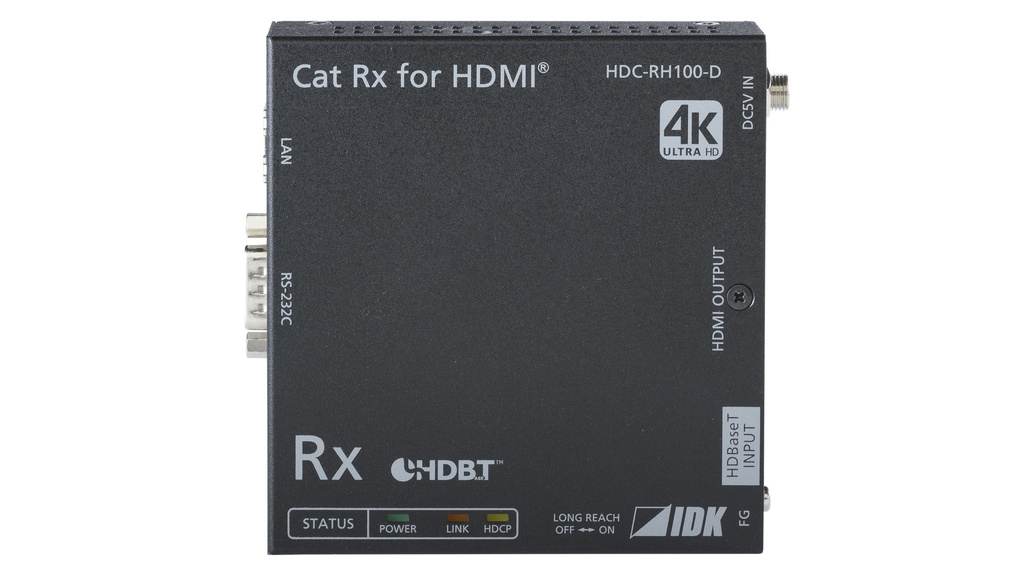 IDKAV IDK HDC-RH100-D Ricevitore HDBaseT per DVI-HDMI4K@60 HDCP2.2