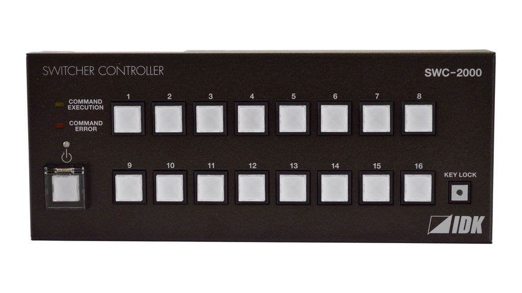 IDKAV IDK SWC-2000 Control panel RS232-LAN per MSD/FDX/IP-NINJAR