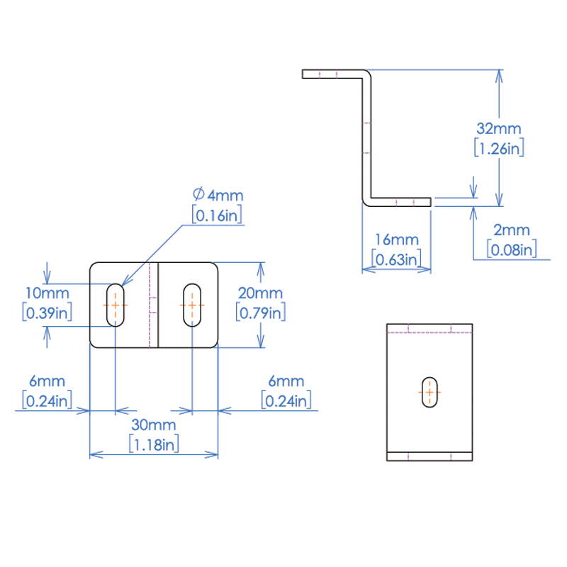 IDKAV IDK FP-Z30 Supporto per piano o parete