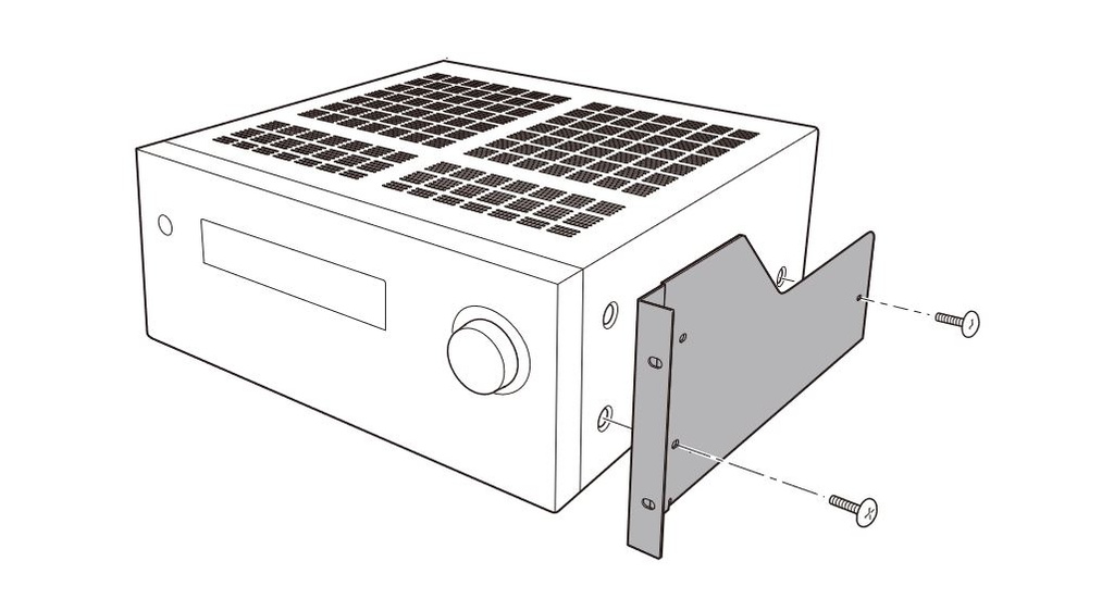 INTEGRA IRK1553D Staffa opzionale per montaggio a rack DRX3.4/2.4
