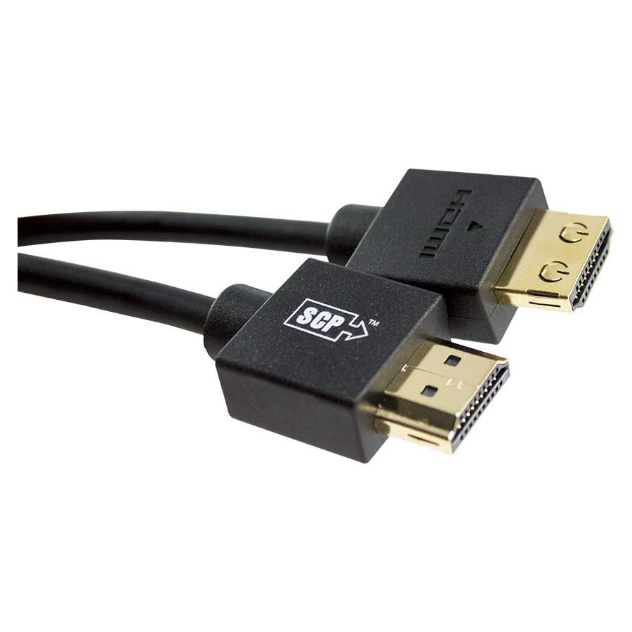 INVIDEO CAVI SCP 991UHD-2M Cavo HDMI ultra slim premium 18Gbps 2 m