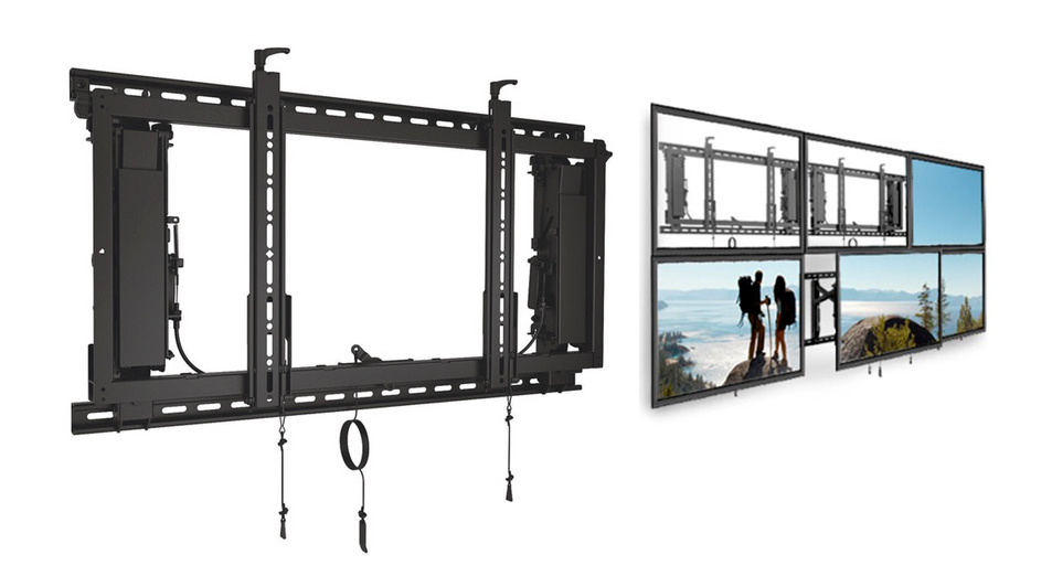 INVIDEO SOLUTIONS INVIDEO CHLVS1U Staffa per videowall IN-OUT VESA 700x400