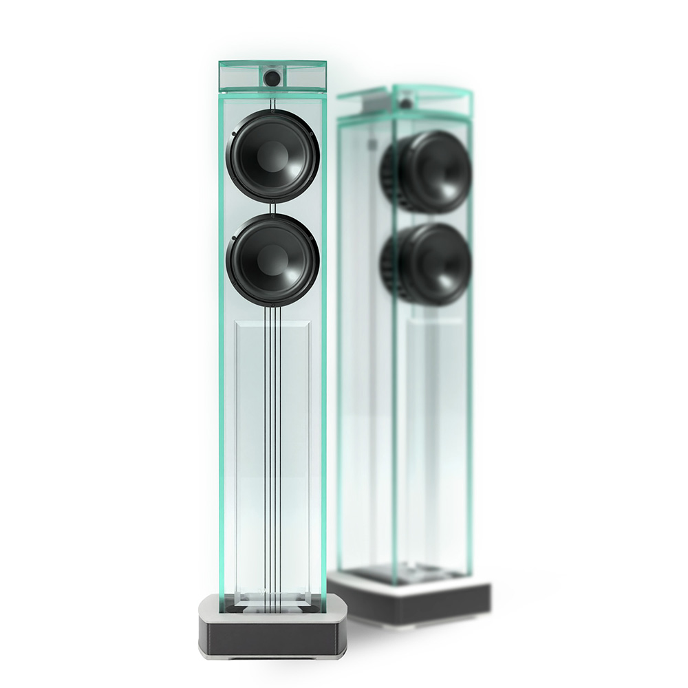 WATERFALL AUDIO NIAGARA XT3 EXCLUSIVE (Coppia) Diffusori da pavim. in vetro