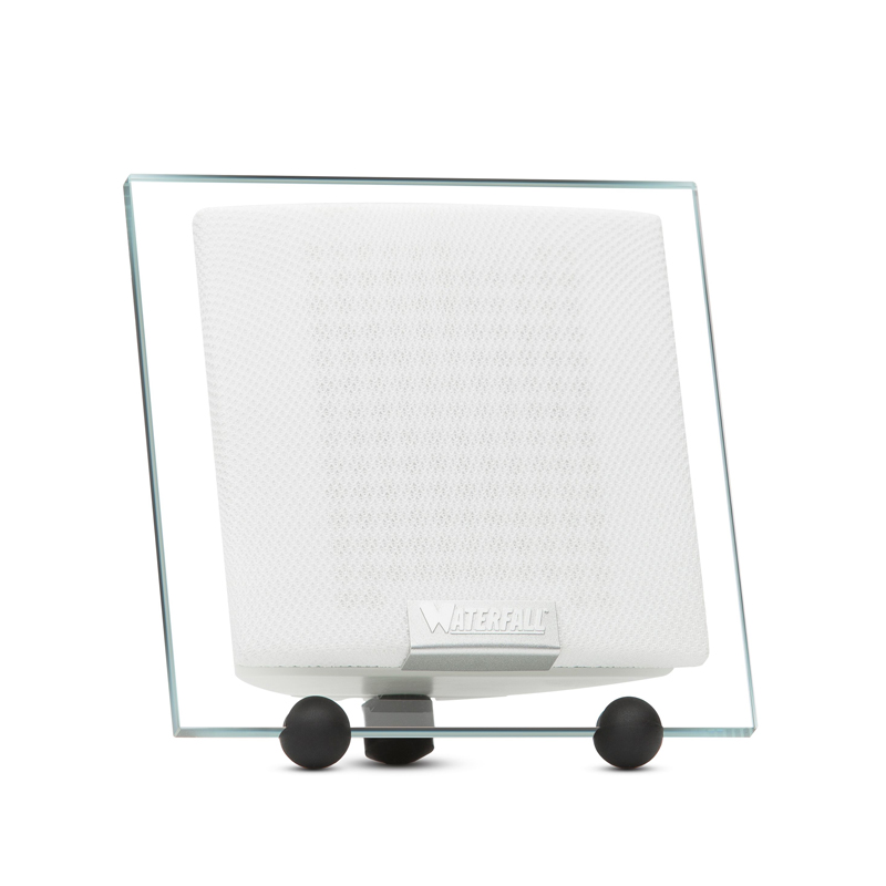 WATERFALL AUDIO SERIO WHITE Diffusore a muro compatto ad 1 via