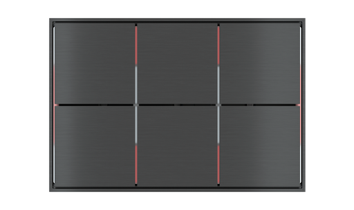 [16EK-EH2-TP] EKINEX Pulsante 6 canali