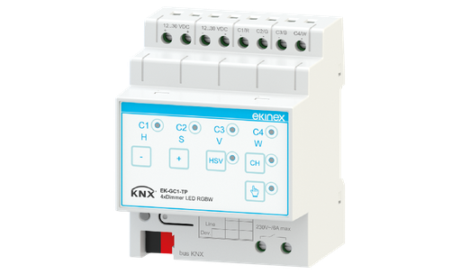 [71EK-GC1-TP] EKINEX Dimmer RGBW modulare