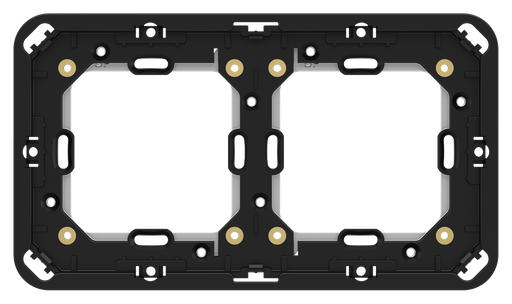[EK-TAS-D-W] EKINEX EK-TAS-D-W Telaio adattatore a 2 posti per montaggio Surface su muratura