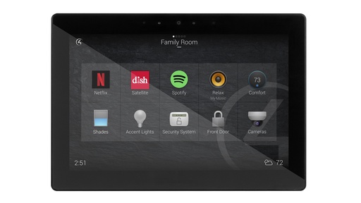 [THOM002201] CONTROL4 C4-T4IW8-BL Touchscreen nero Serie T4 8" inst. a parete