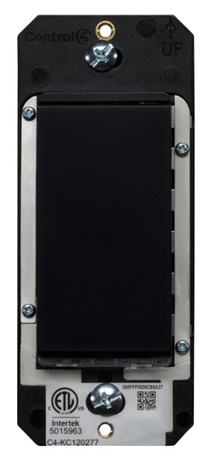 [THOM002318] CONTROL4 C4-KA-C-MB Tastiera ausiliaria ZigBee Contemp. Mid. Bl