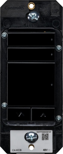 [THOM002323] CONTROL4 C4-KCB-C-BL Tastiera configurabile RS-485 Contemp. Black