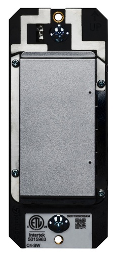 [THOM002341] CONTROL4 C4-SW240-C-AU Switch ZigBee Contemp. Aluminum