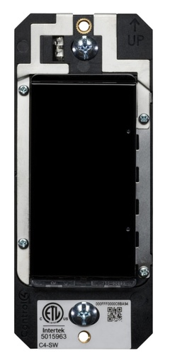 [THOM002343] CONTROL4 C4-SW240-C-BL Switch ZigBee Contemp. Black