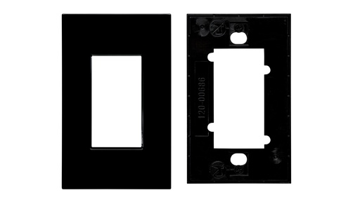 [THOM002366] CONTROL4 C4-FP1-C-BL Placca di finitura Contemp. Black