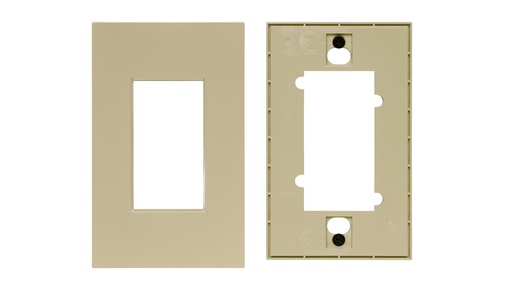 [THOM002370] CONTROL4 C4-FP1-C-IV Placca di finitura Contemp. Ivory