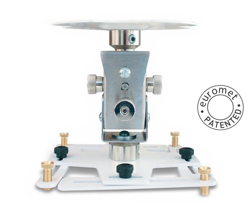 [TVDP000092] EUROMET 09058 ARAKNO WHITE Supporto soffitto micrometrico